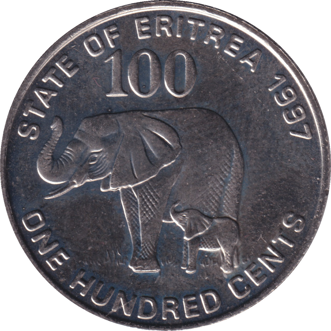 100 cents - Eléphant