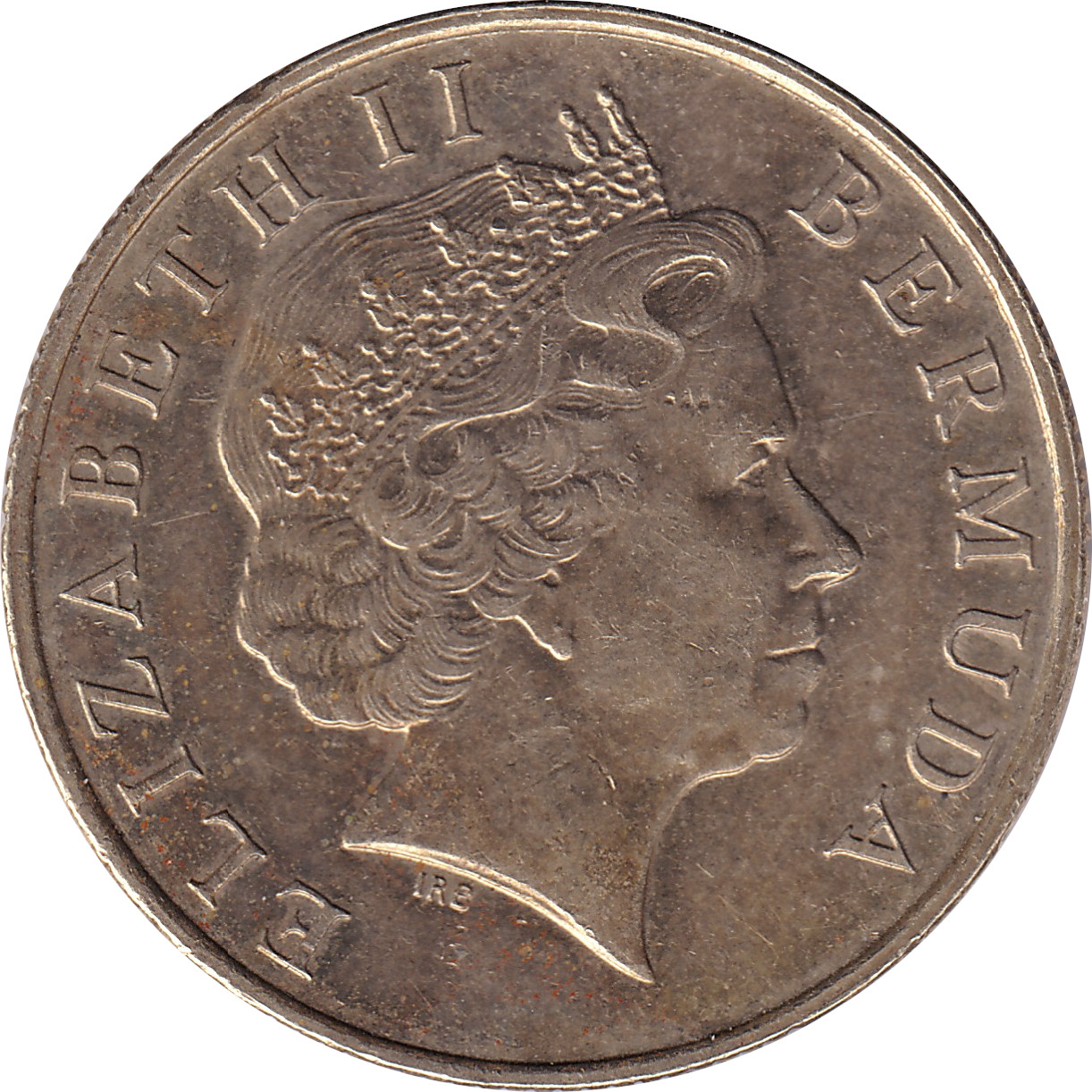1 dollar - Elizabeth II - Tête âgée
