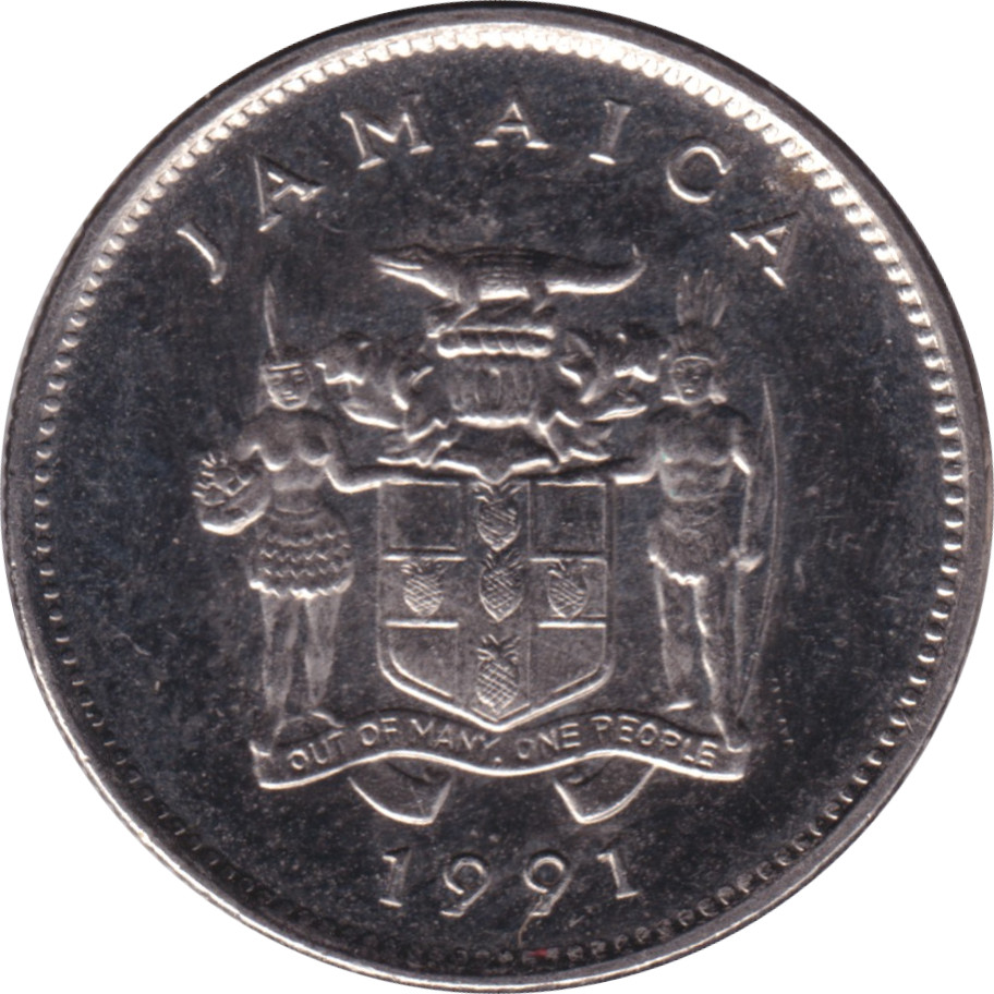 5 cents - Crocodil - Large legend - Steel plated Nickel