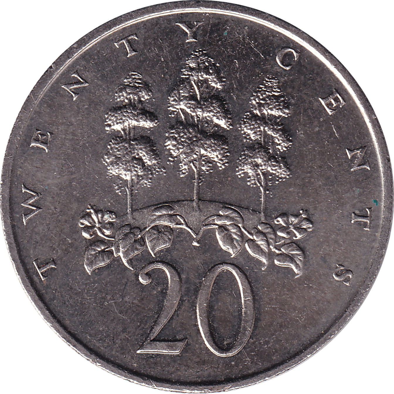 20 cents - Arbres - Grande légende - Sans Forestry
