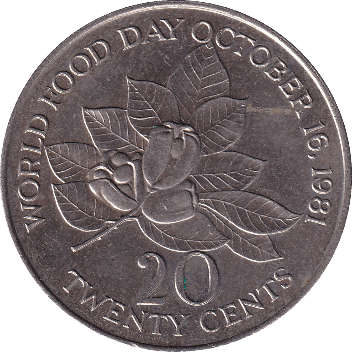 20 cents - Figues - Grande légende