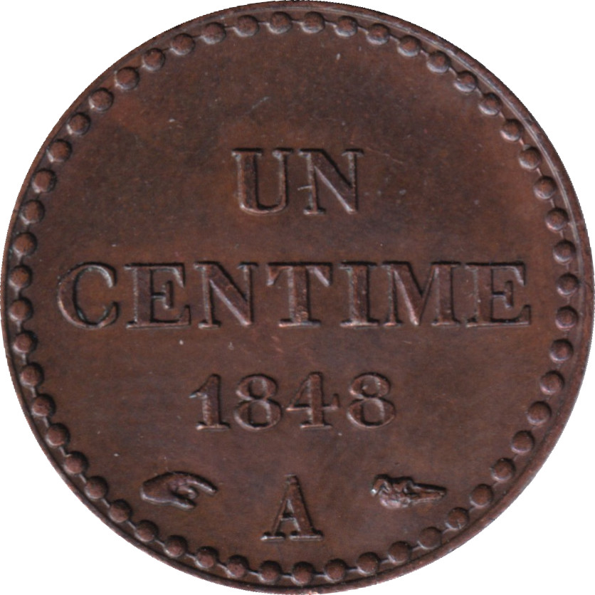1 centime - Dupré - Seconde république