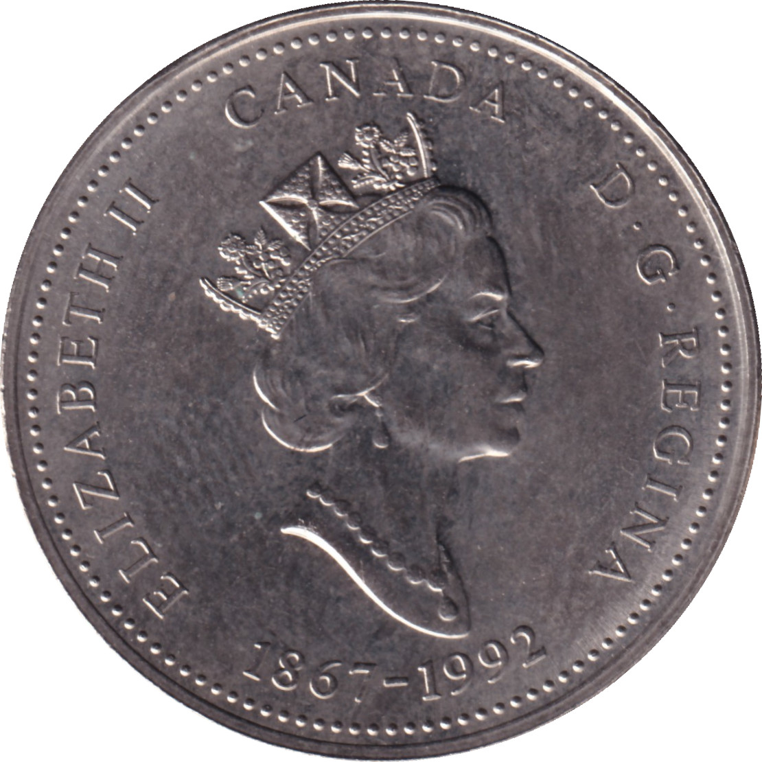 25 cents - Territoire du Nord-Ouest