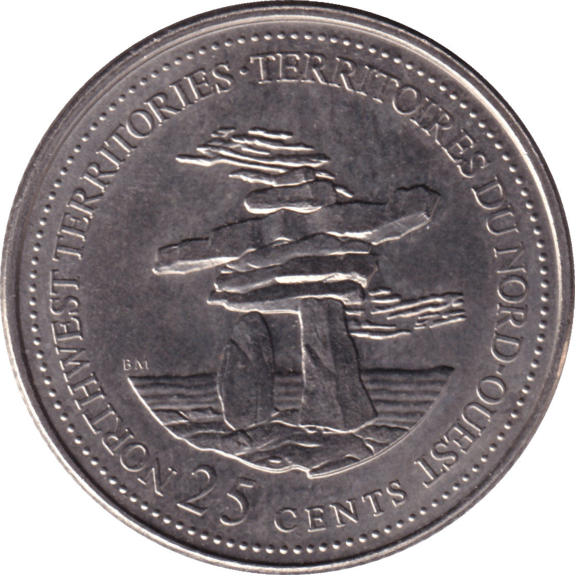 25 cents - Territoire du Nord-Ouest