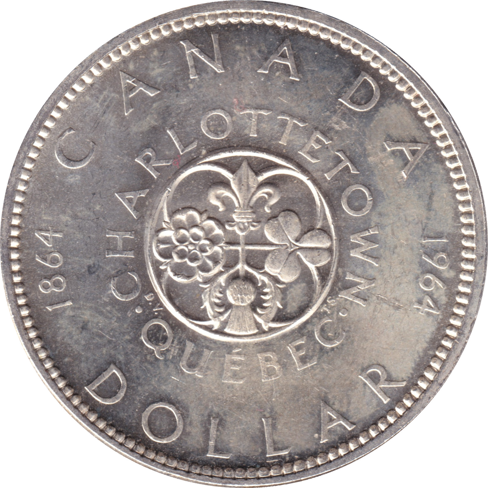1 dollar - Charlottetown et Quebec