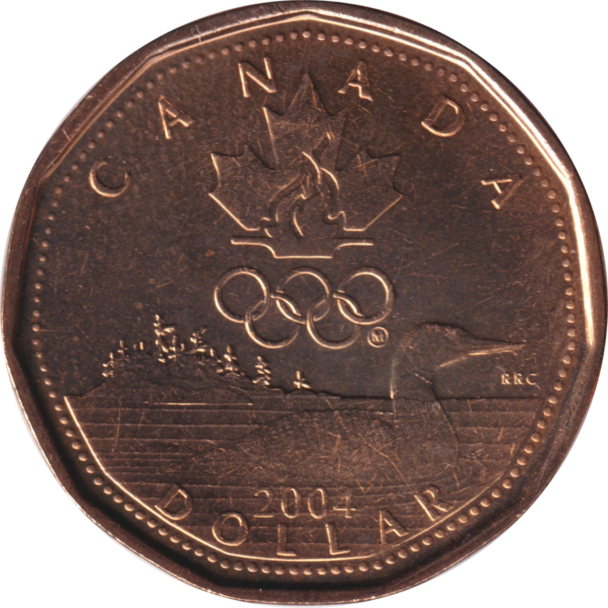 1 dollar - Huard olympique 2004