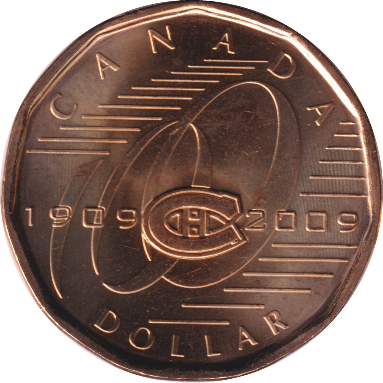 1 dollar - Canadiens de Montréal - 100 years