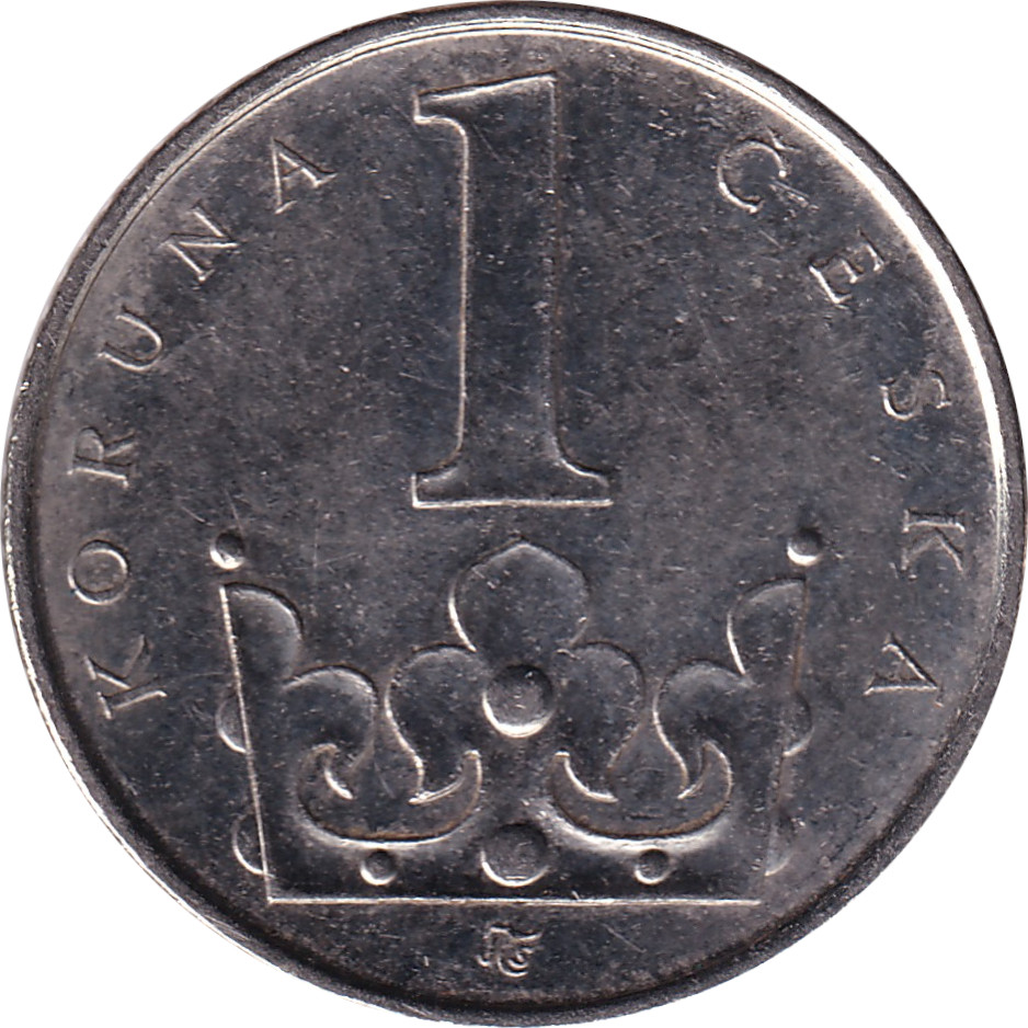 1 koruna - Heraldic Lion