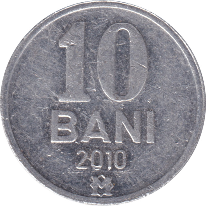 10 bani - Armoiries