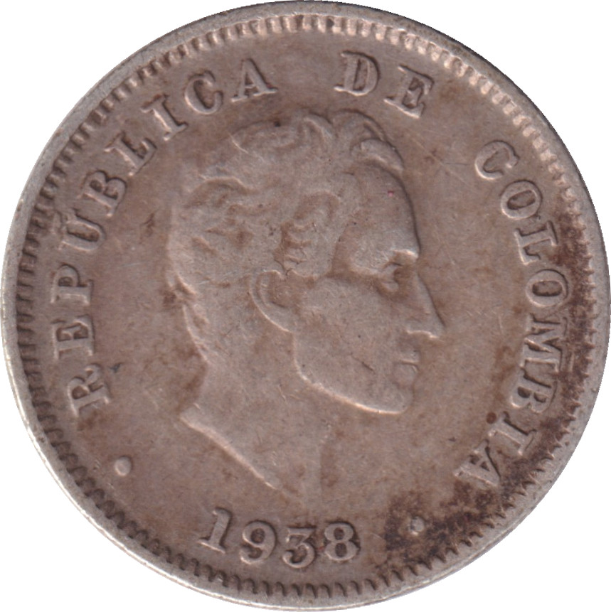 10 centavos - Simon Bolivar - Armoiries