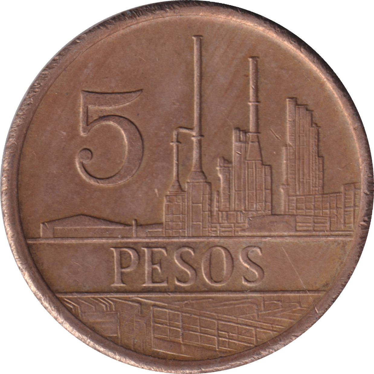 5 pesos - Ville