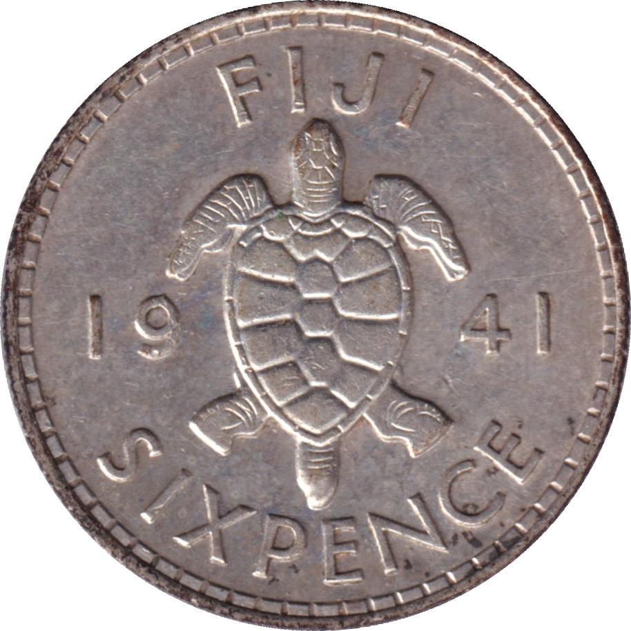 6 pence - George VI - Petite tête