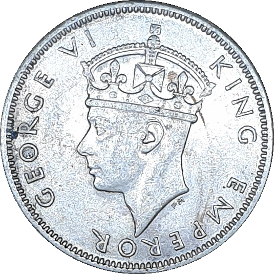 1 shilling - George VI - Petite tête