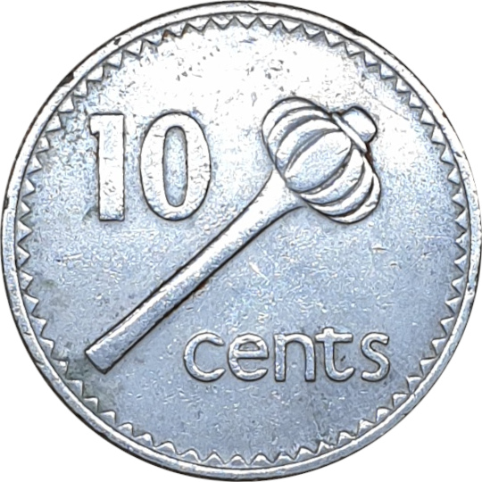 10 cents - Élizabeth II - Tête mature - Lourde