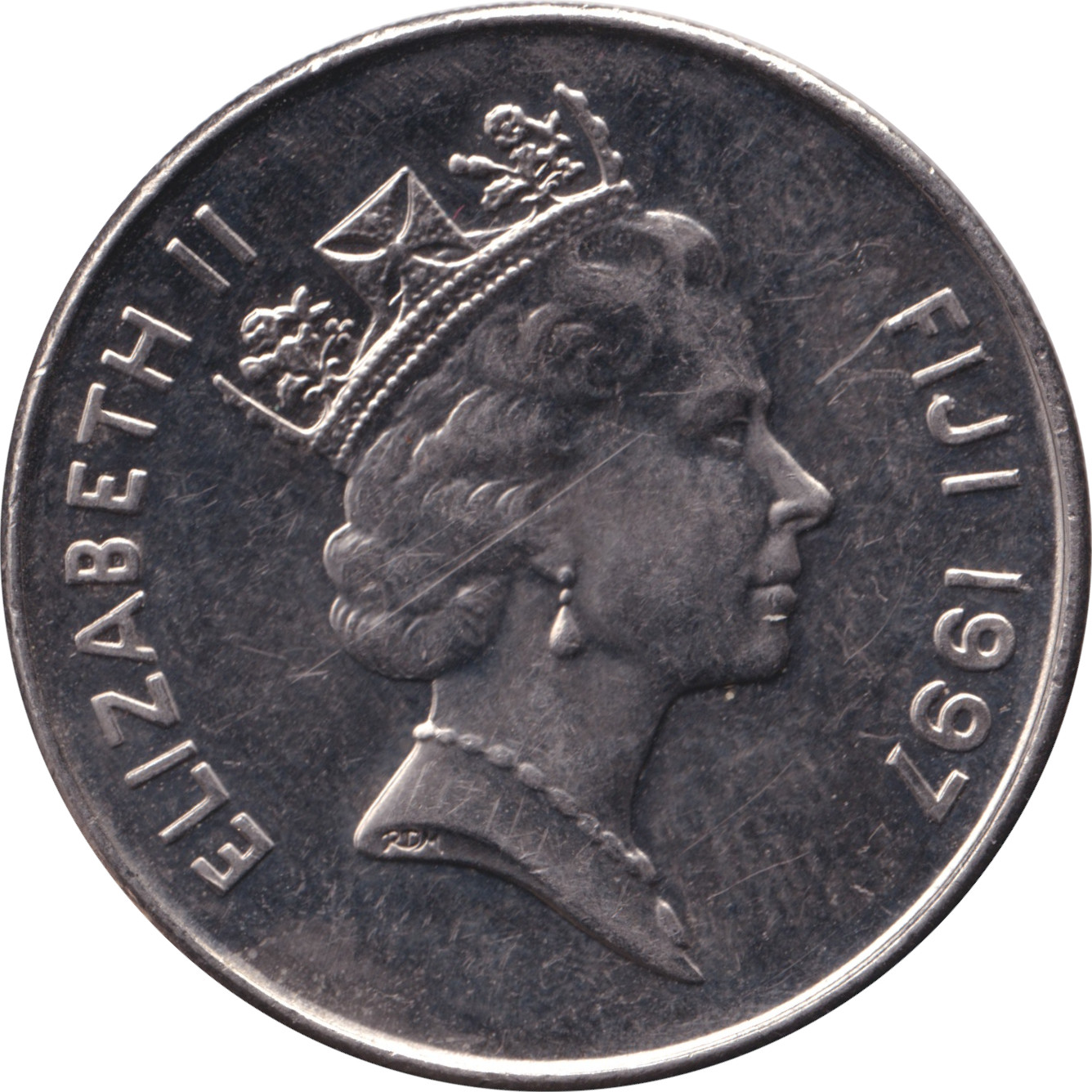 20 cents - Élizabeth II - Tête mature - Lourde