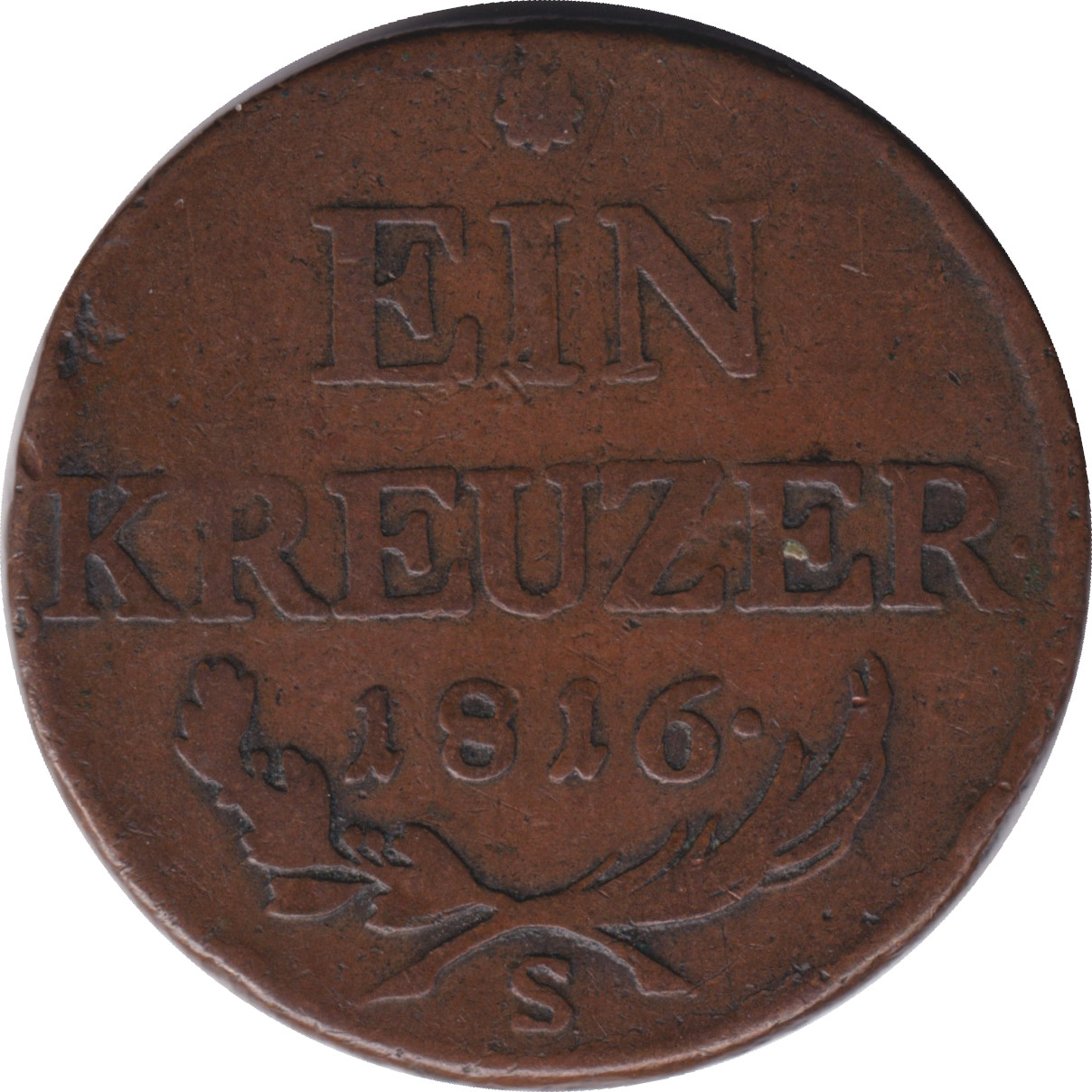 1 kreuzer - Franz II - Shield