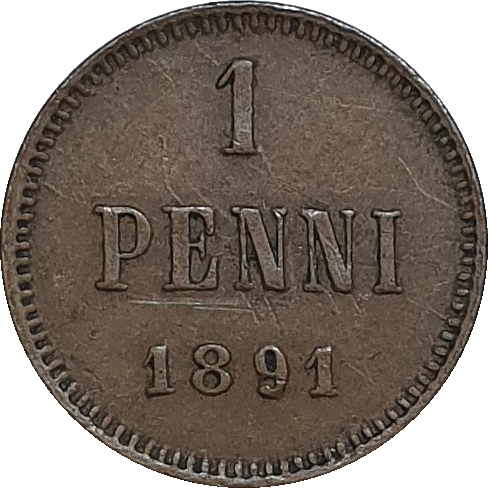 1 penni - Alexandre III
