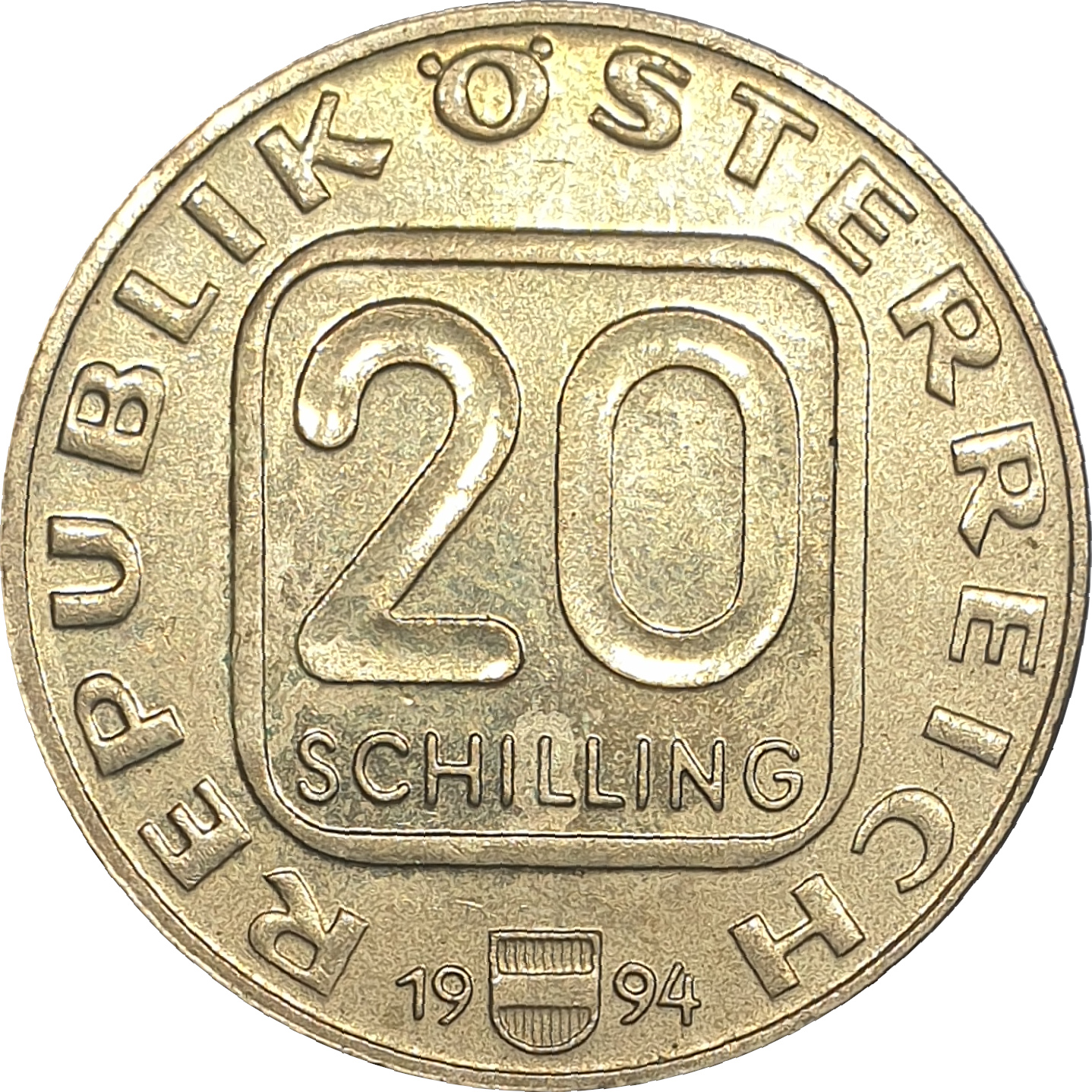 20 schilling -  Vienna Mint - 800 years