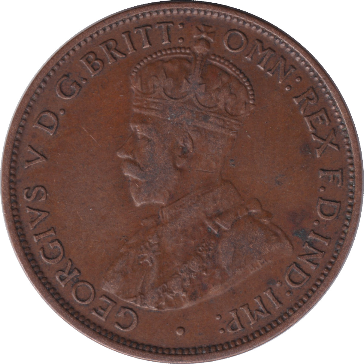 1/24 shilling - Georges V - Premier blason