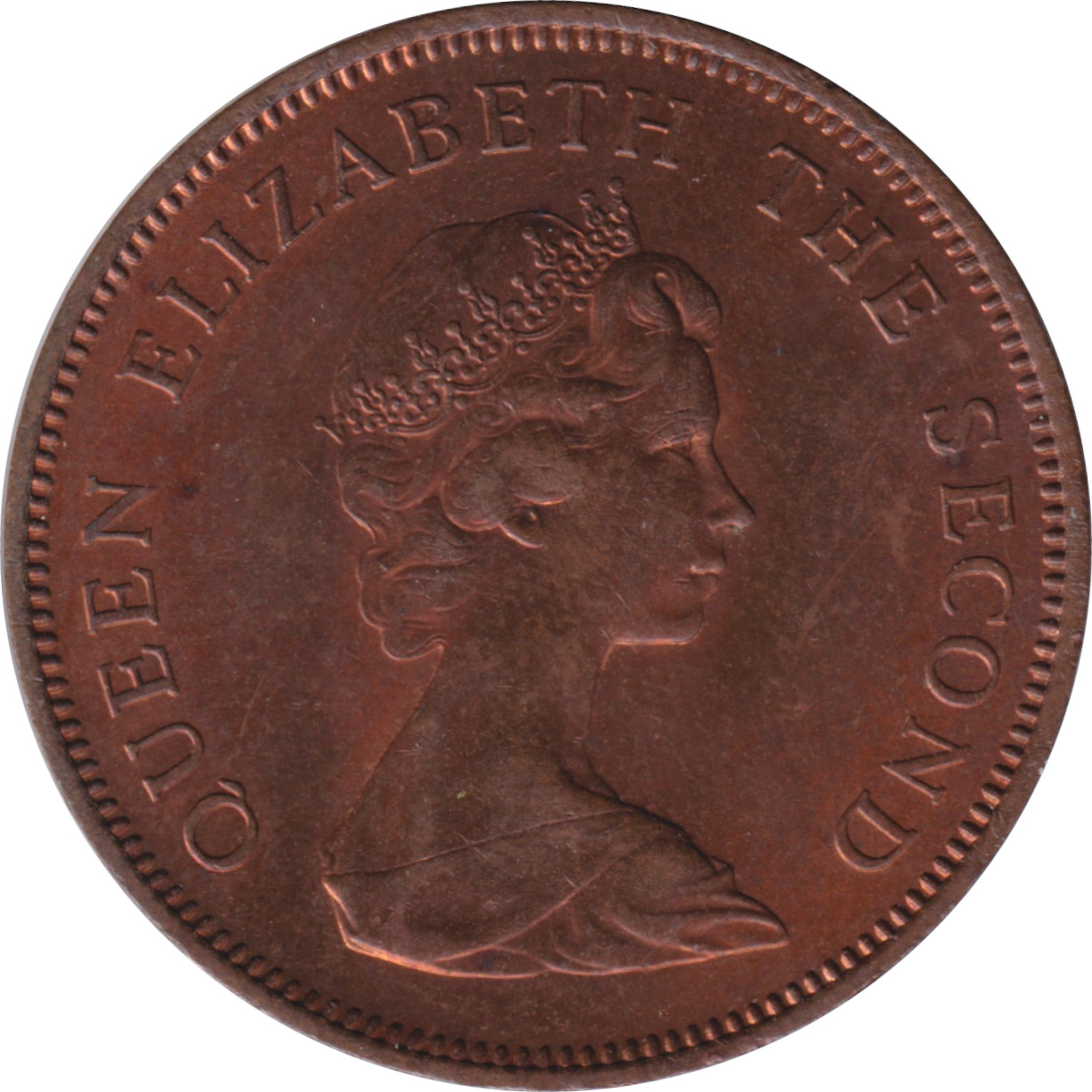 2 pence - Elizabeth II - Buste jeune - New Pence