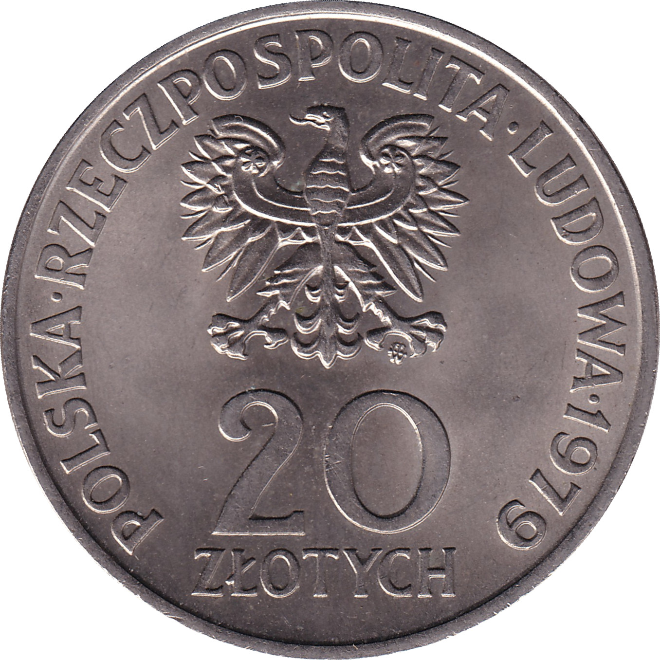 20 zlotych - Année de l'Enfance
