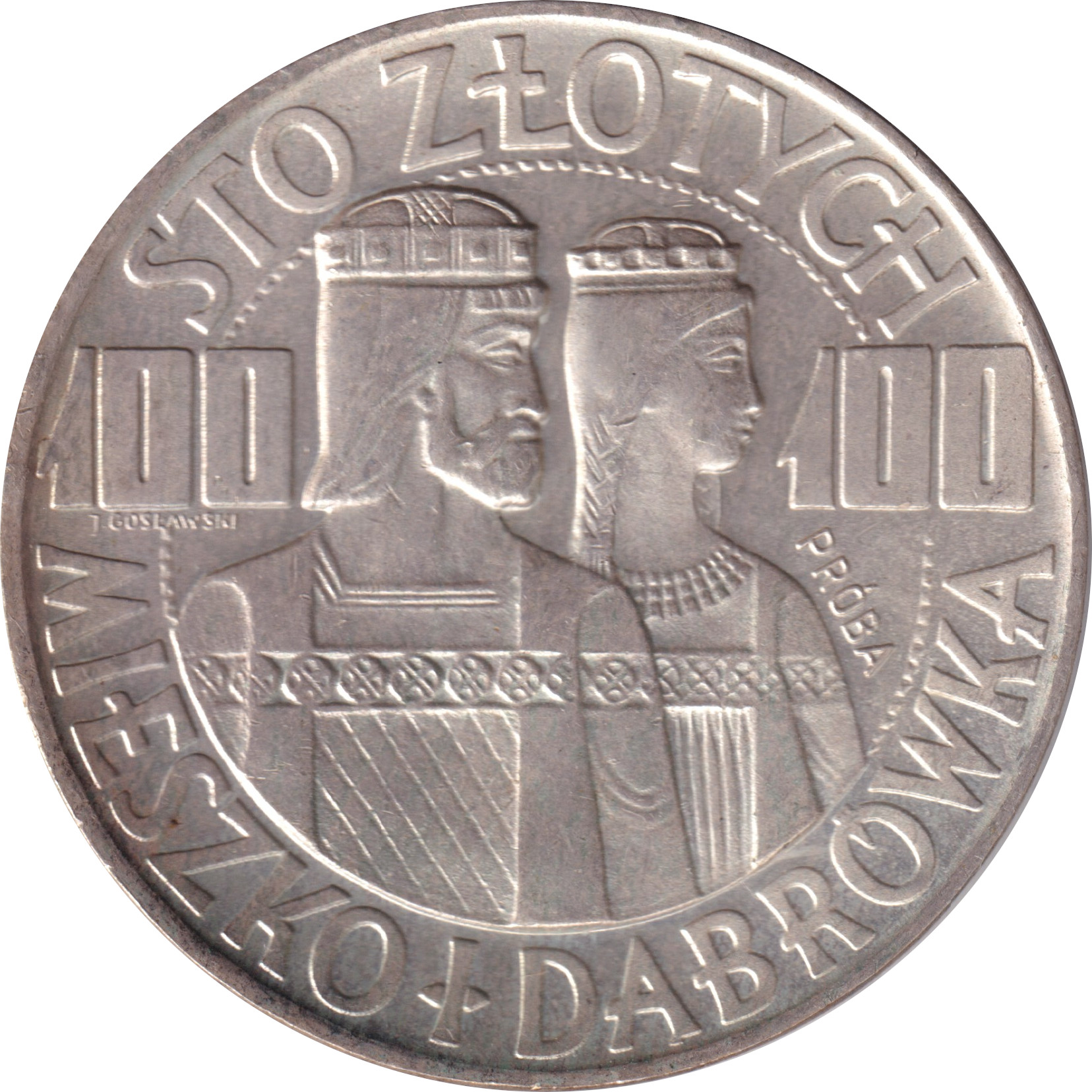 100 zlotych - Millénaire de la Pologne