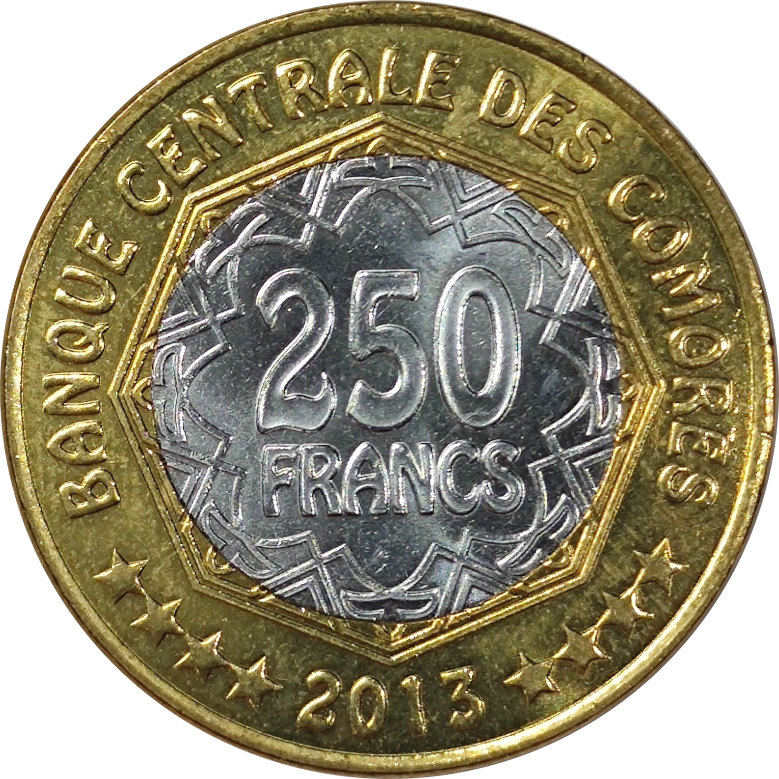 250 francs - Banque centrale - 30 years