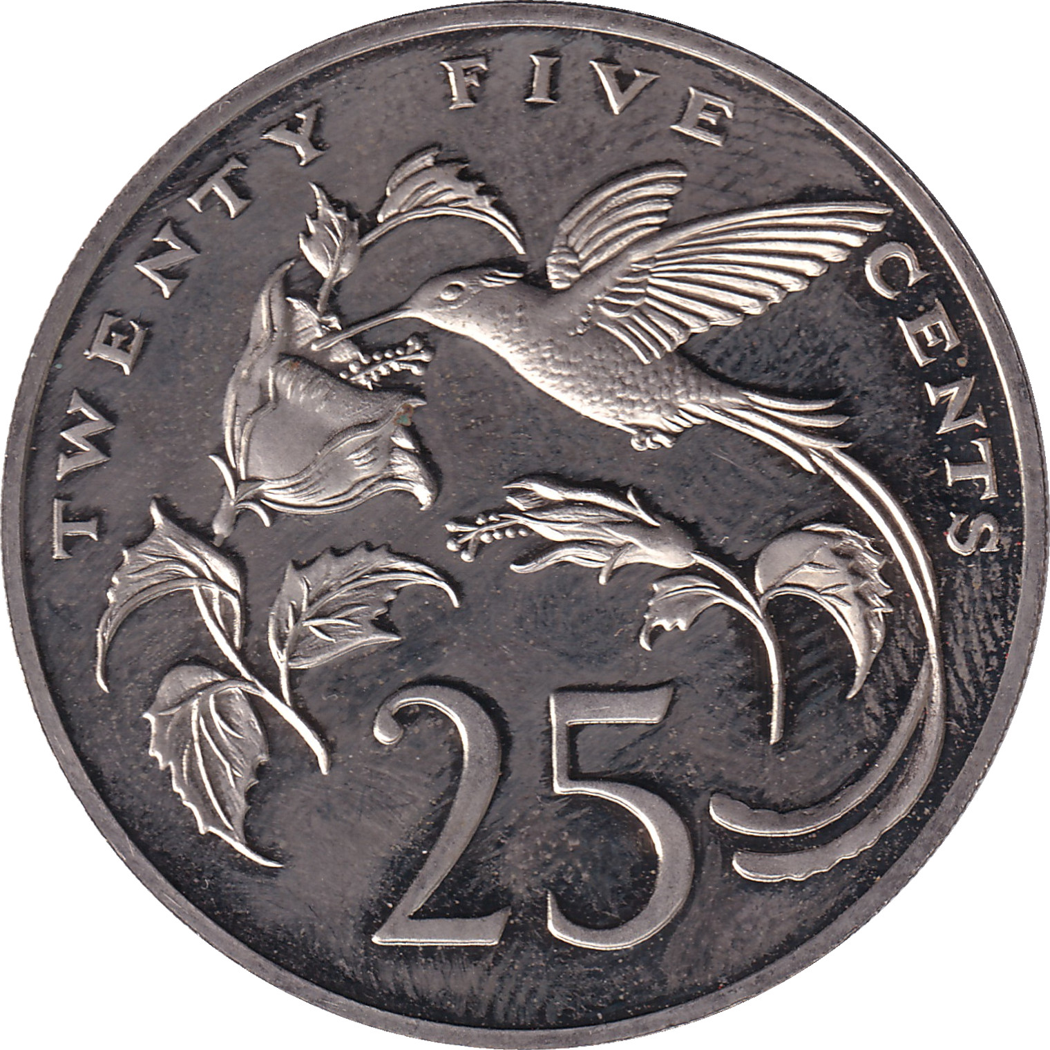 25 cents - Bird - Small legend