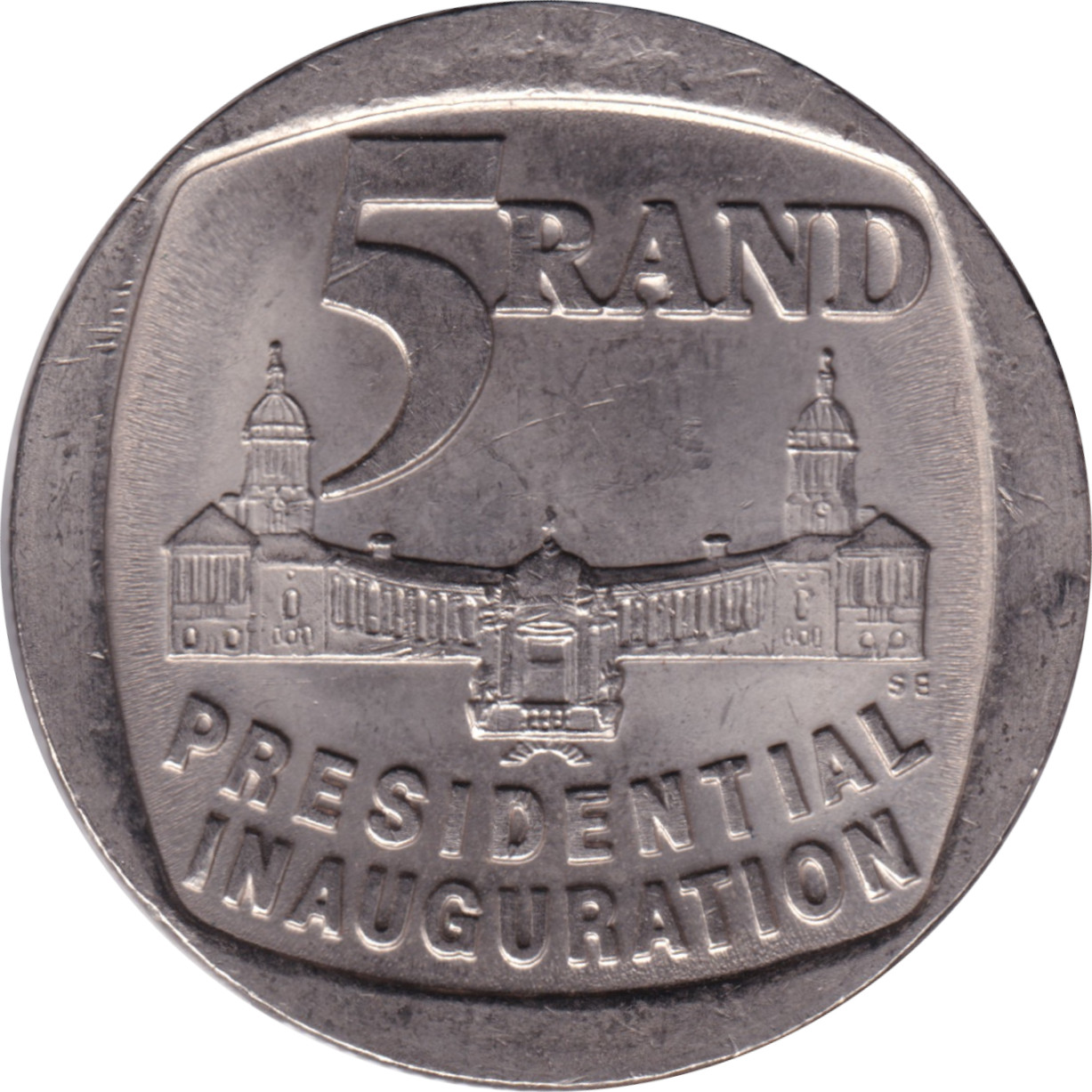 5 rand - Inauguration présidentielle