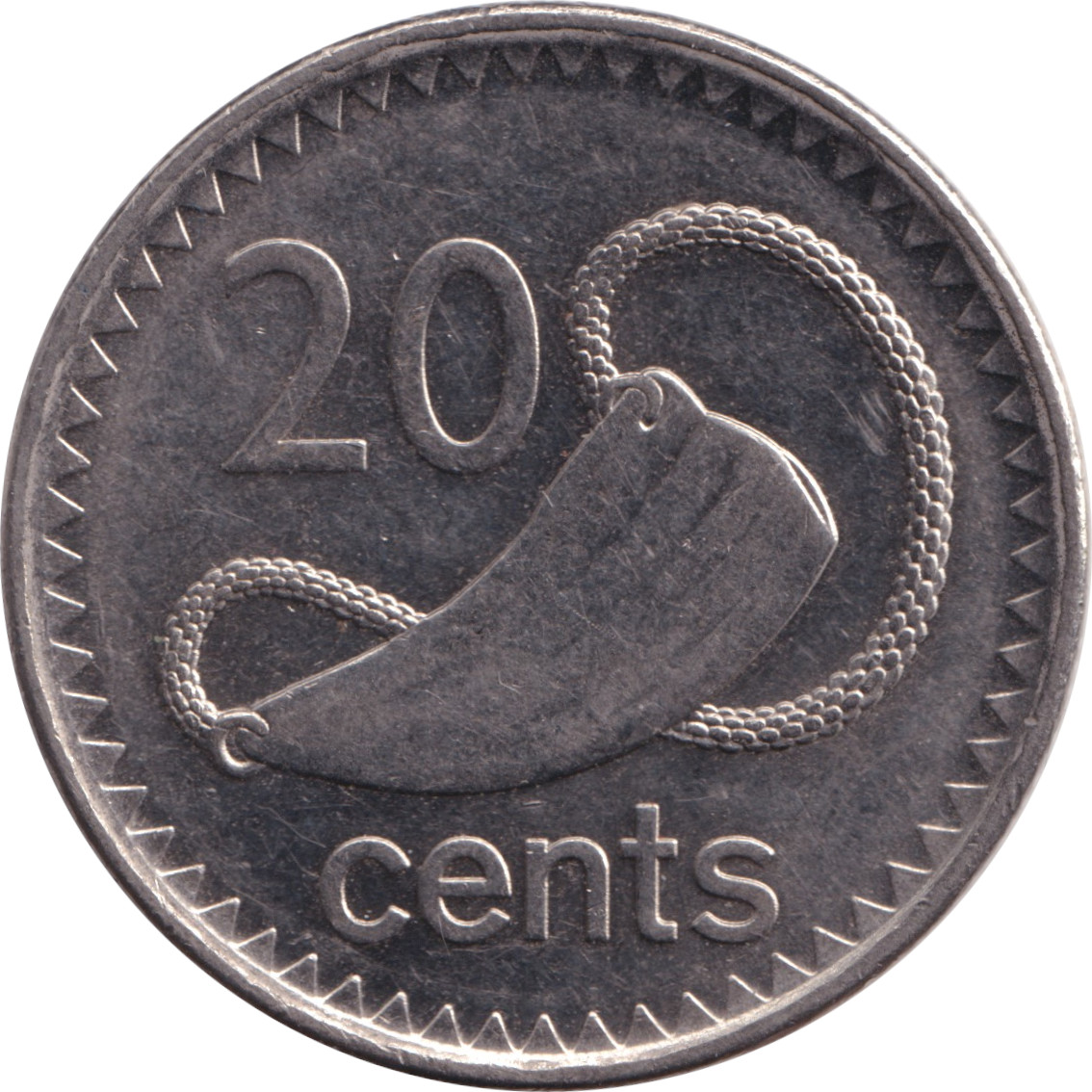 20 cents - Élizabeth II - Tête mature - Légère