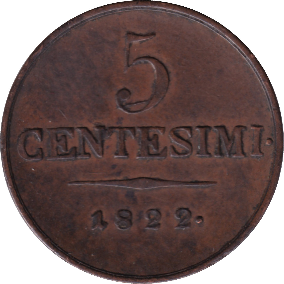 5 centesimi - François I