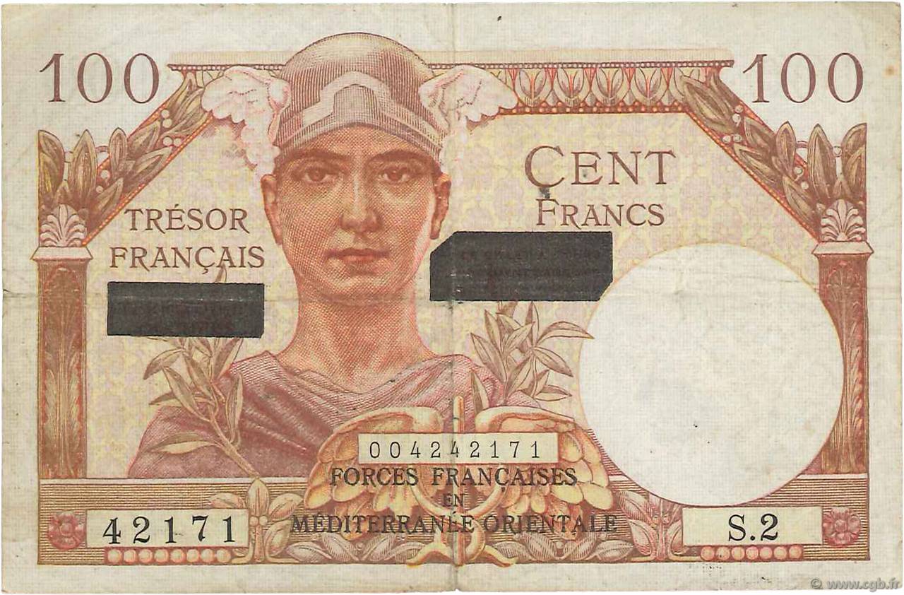 100 francs - Expédition de Suez