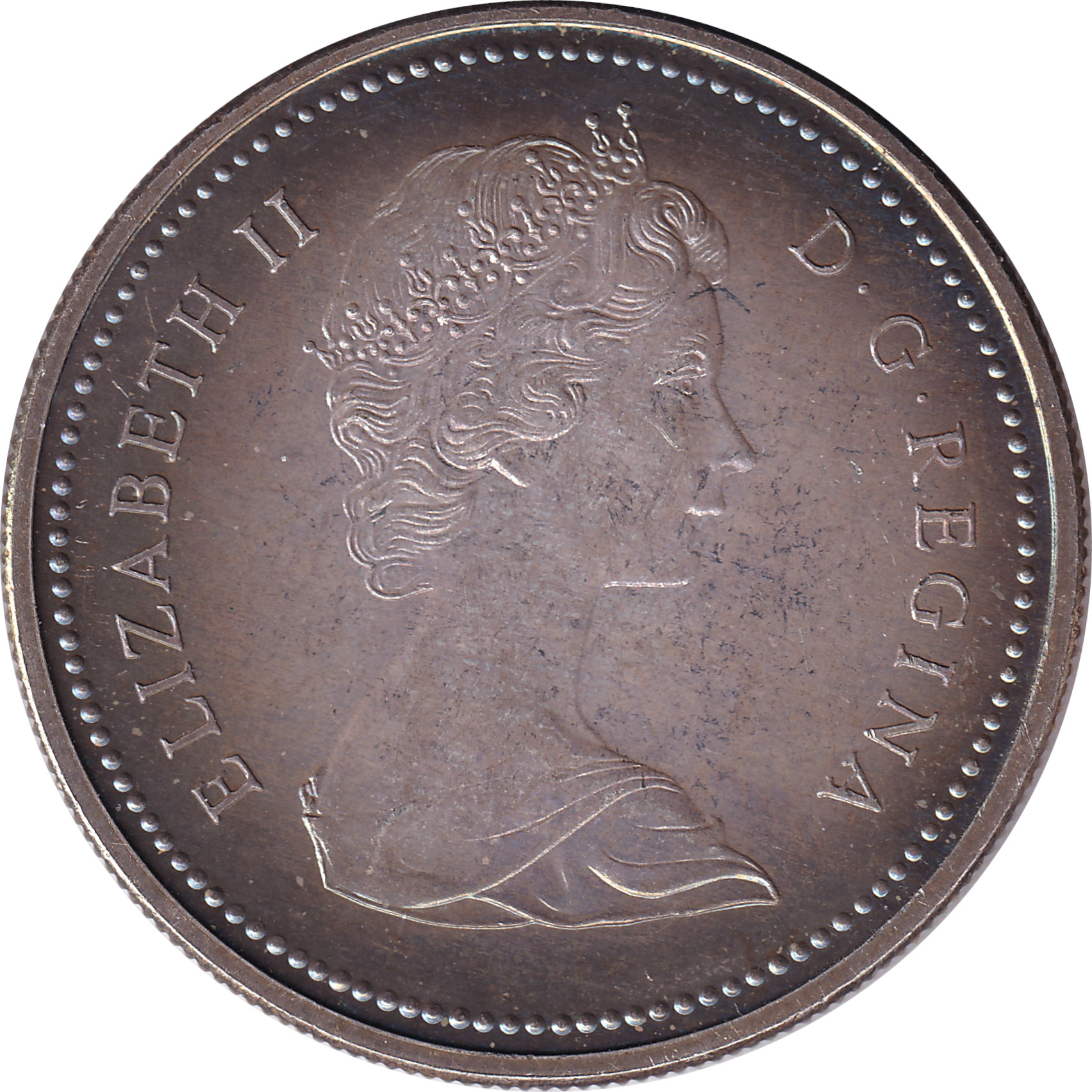1 dollar - Elizabeth II - Mature bust - Voyageur