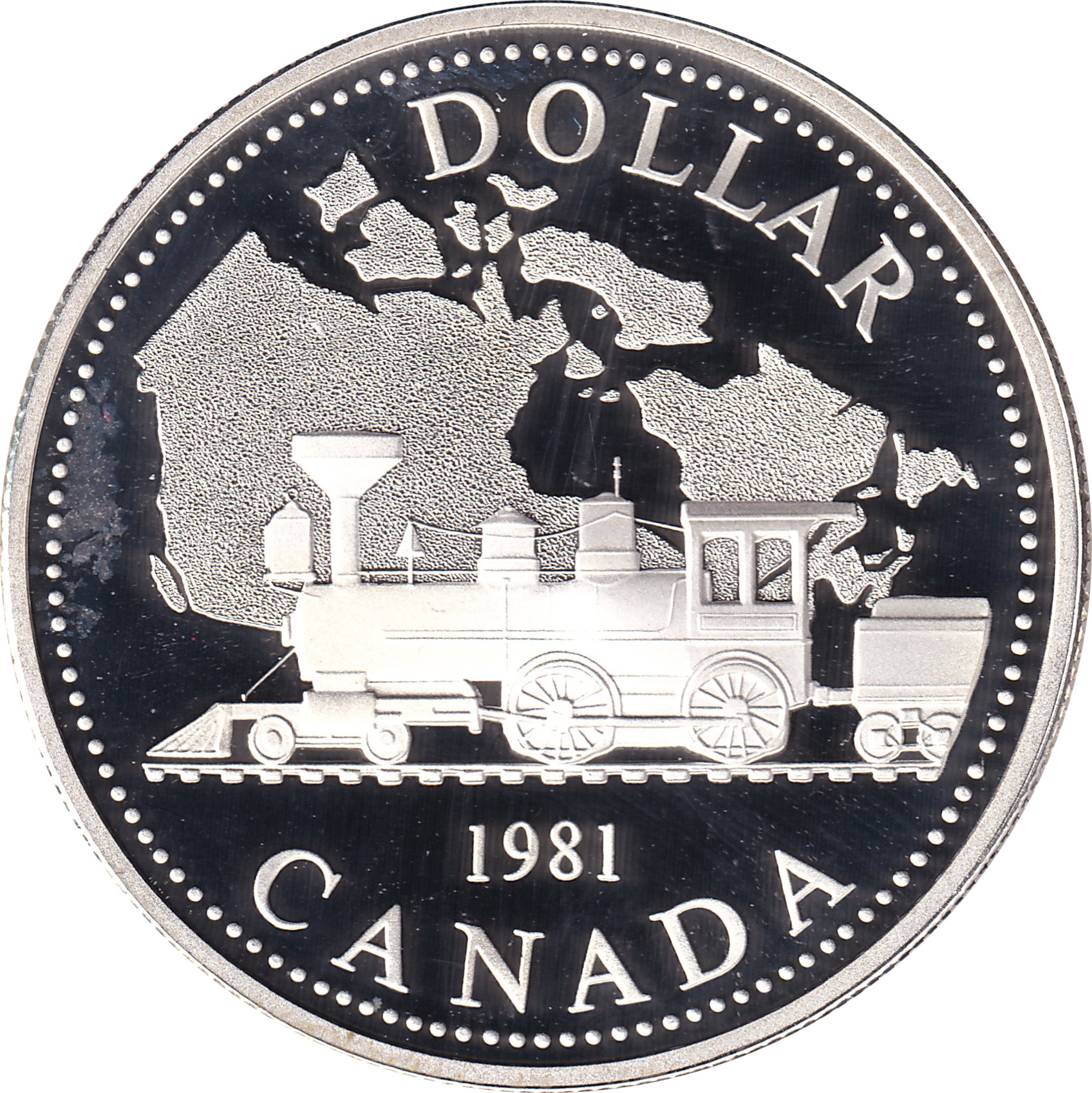 1 dollar - Trans-canadien